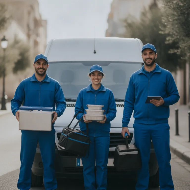 Entrega de Comidas equipo en Dos Hermanas